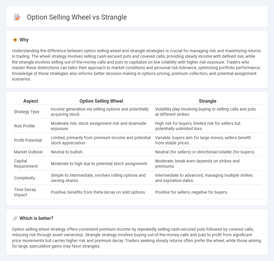 Option Selling Wheel vs Strangle in Trading