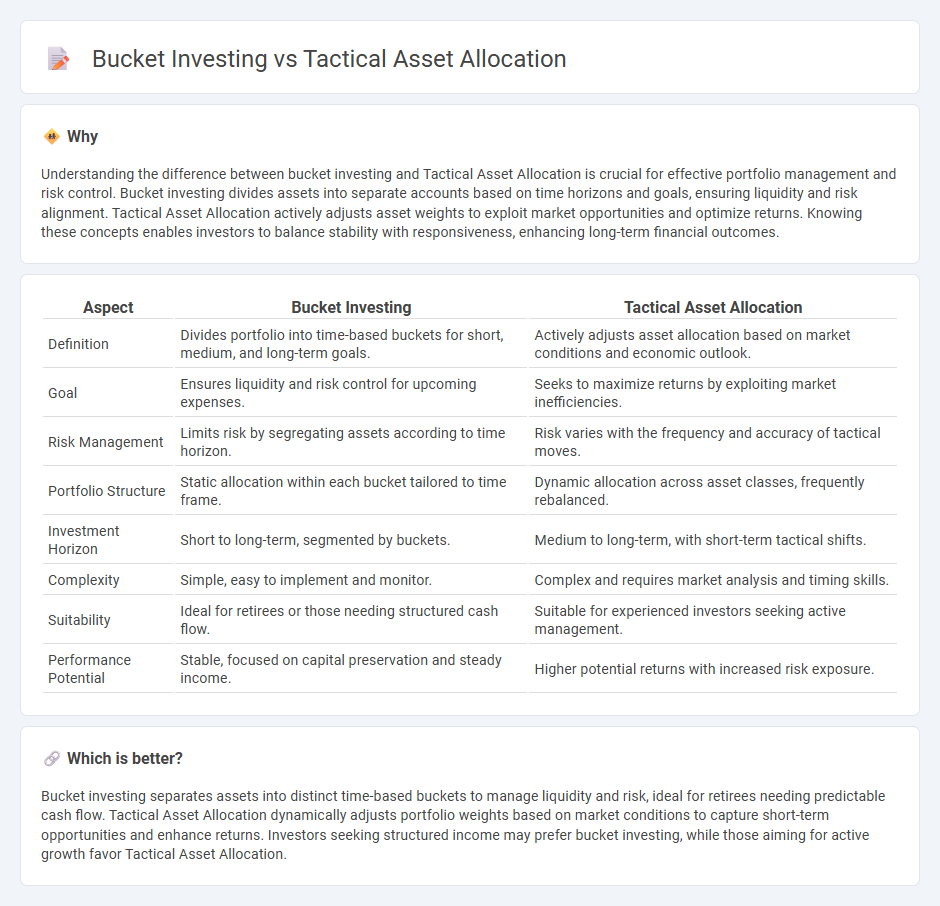 Bucket Investing vs Tactical Asset Allocation in Finance