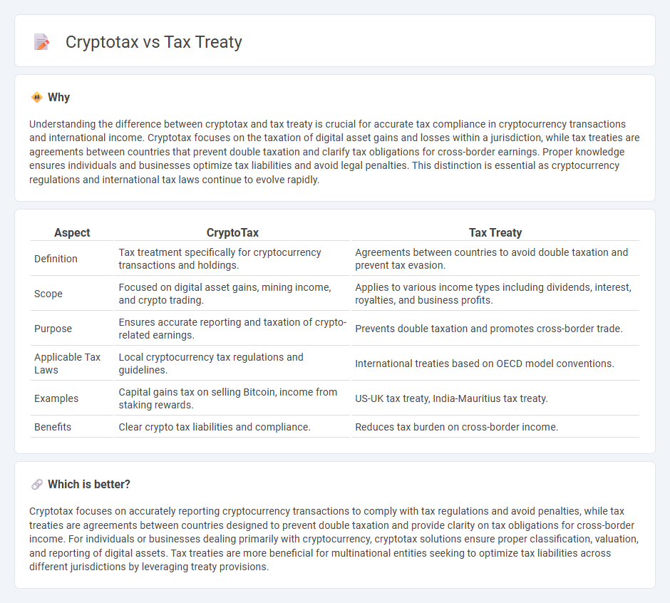 Cryptotax vs Tax Treaty in Accounting