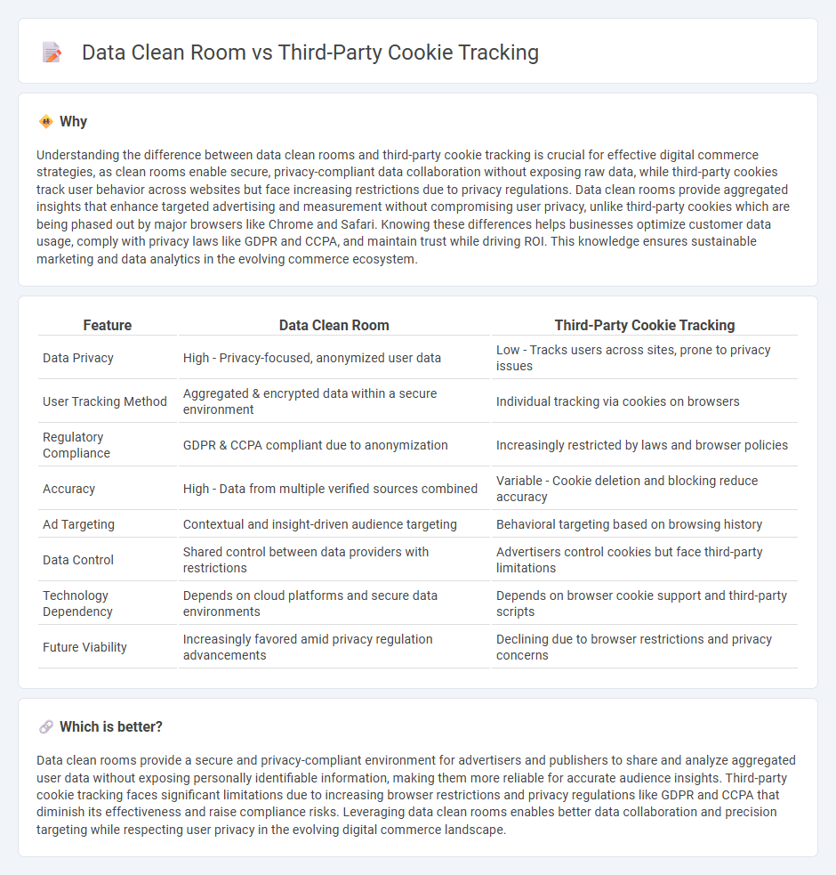 Data Clean Room vs Third-Party Cookie Tracking in Commerce
