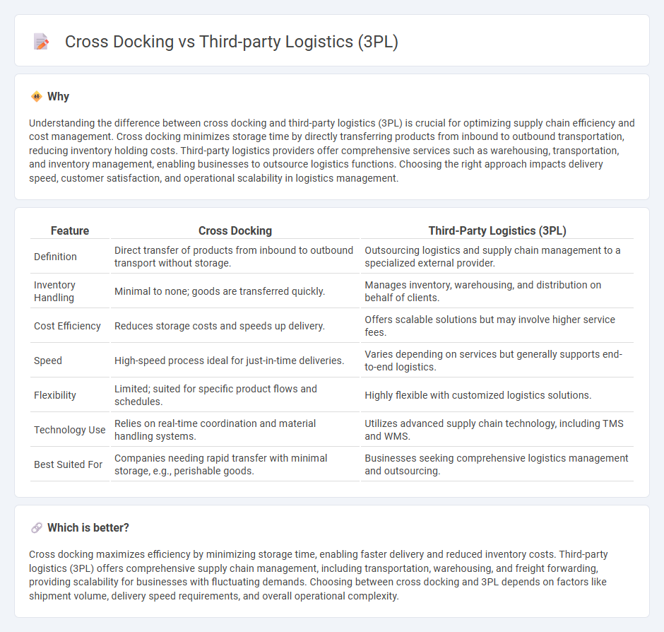 Cross Docking vs Third-Party Logistics (3Pl) in Logistics