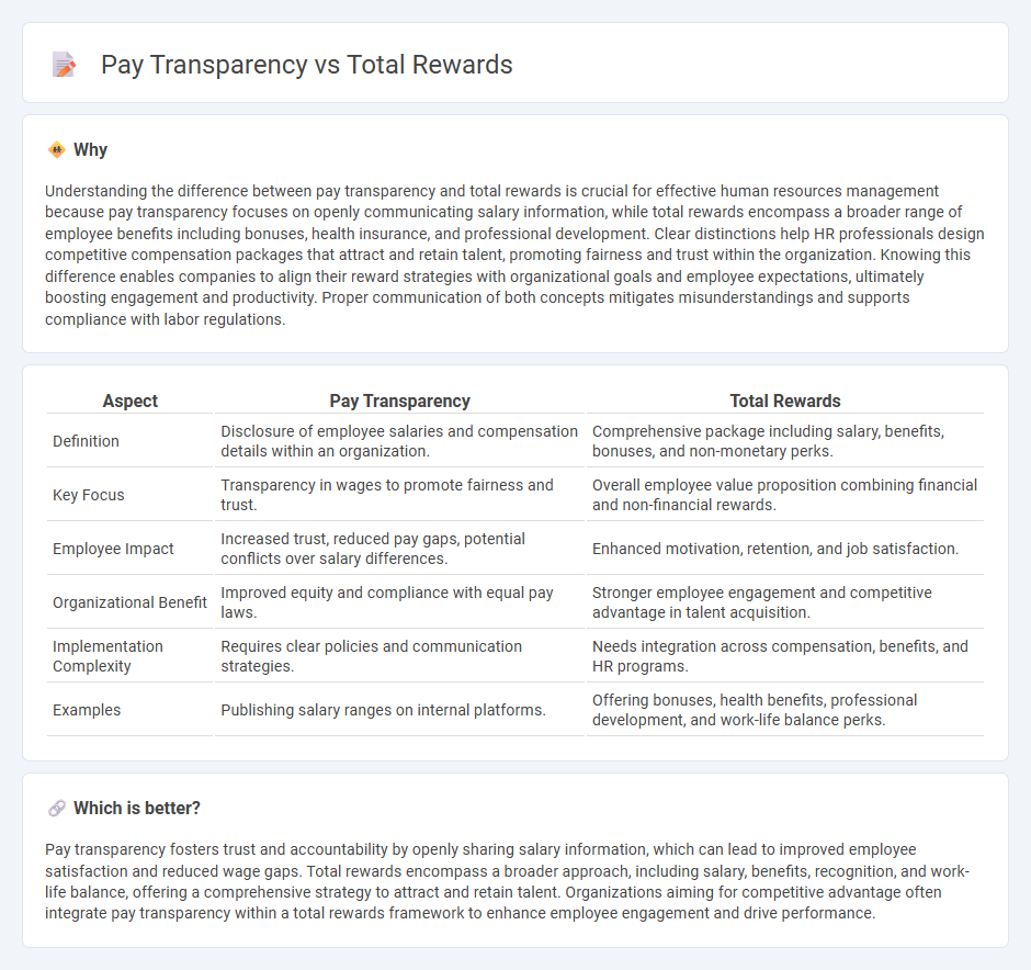 Pay Transparency vs Total Rewards in Human Resources