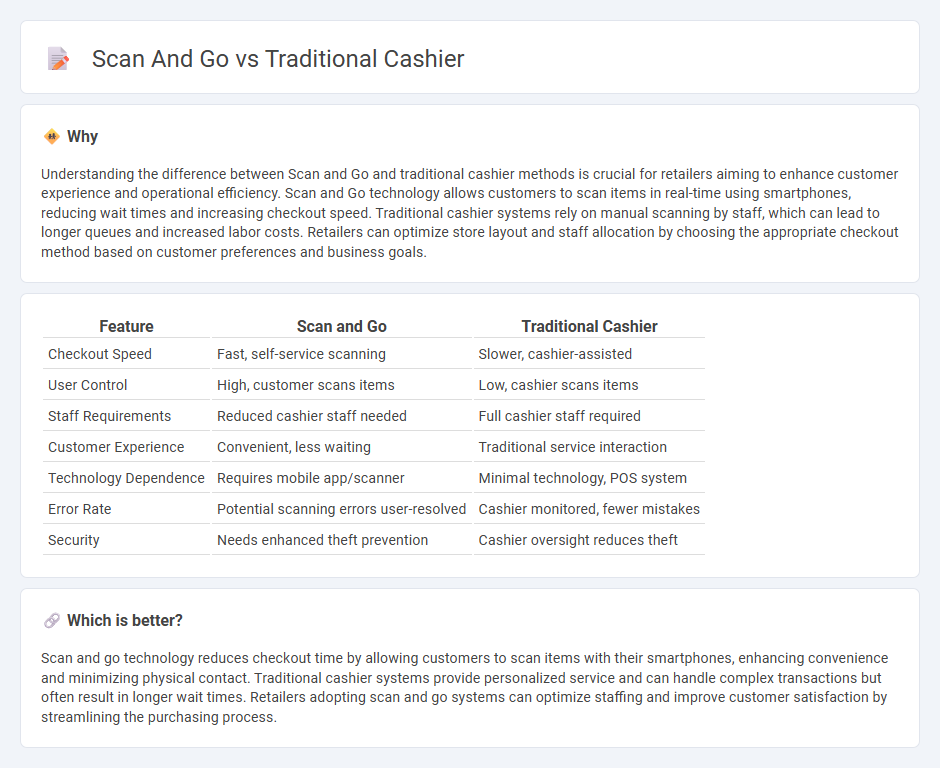 Scan And Go vs Traditional Cashier in Retail