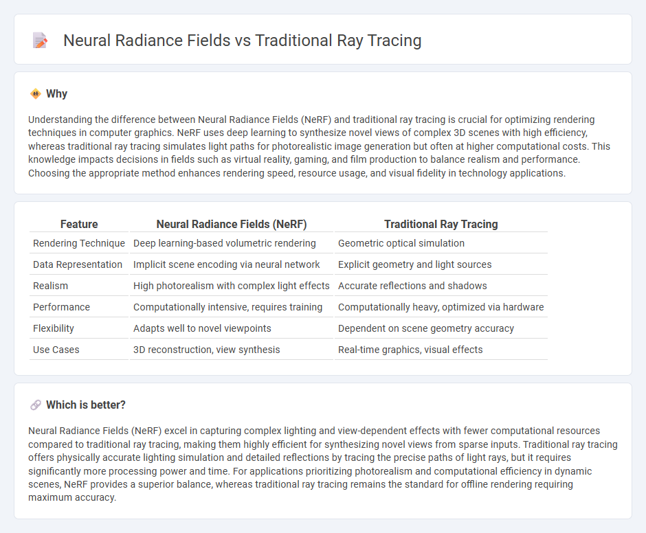 Neural Radiance Fields vs Traditional Ray Tracing in Technology