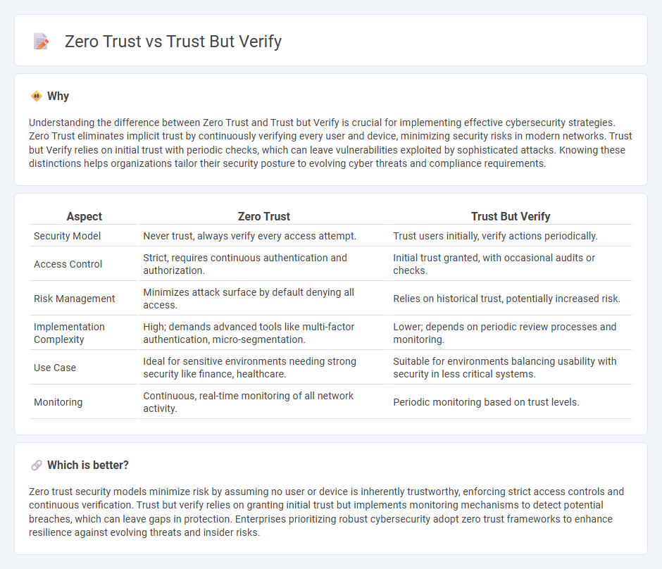 Zero Trust vs Trust But Verify in Technology