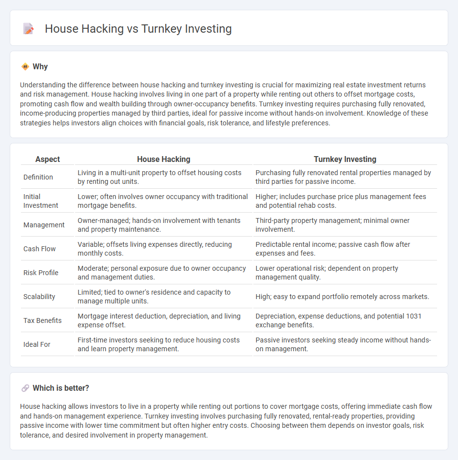House Hacking vs Turnkey Investing in Real Estate