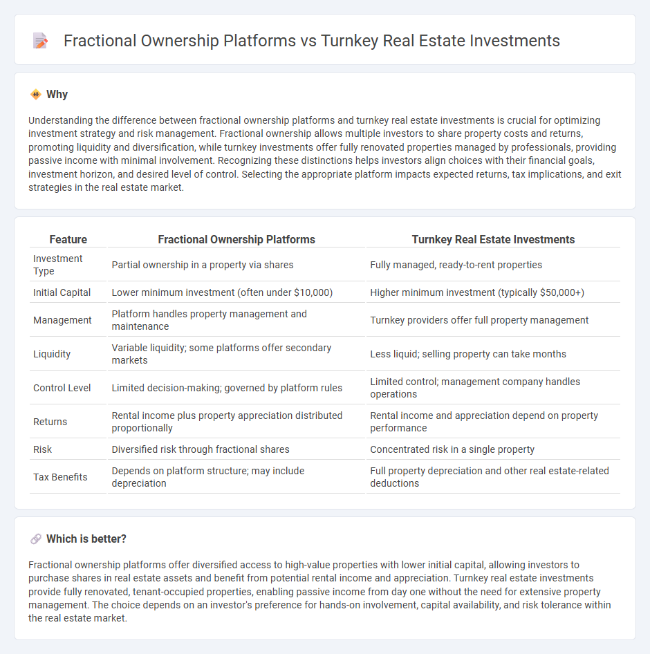 Fractional Ownership Platforms vs Turnkey Real Estate Investments in Real Estate