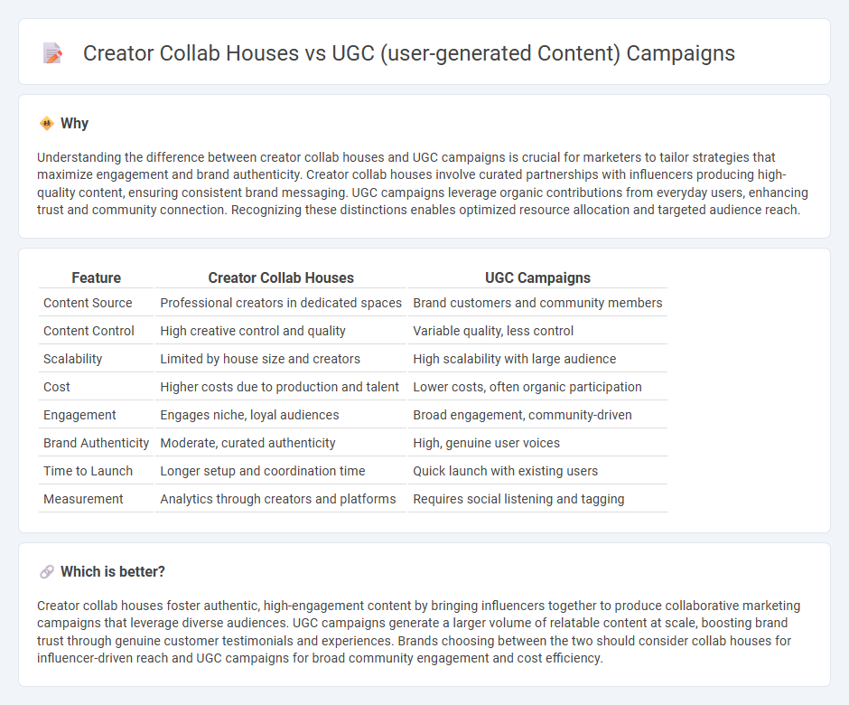Creator Collab Houses vs Ugc (User-Generated Content) Campaigns in Marketing
