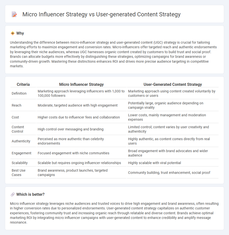 Micro Influencer Strategy vs User-Generated Content Strategy in Marketing