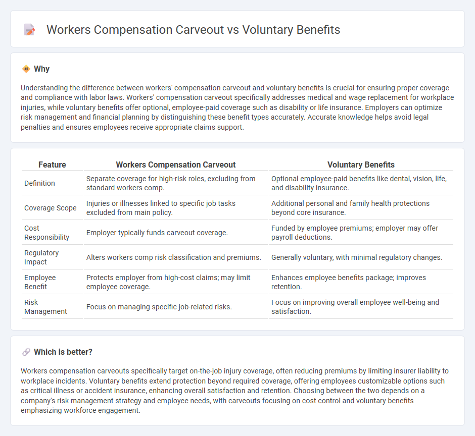Workers Compensation Carveout vs Voluntary Benefits in Insurance