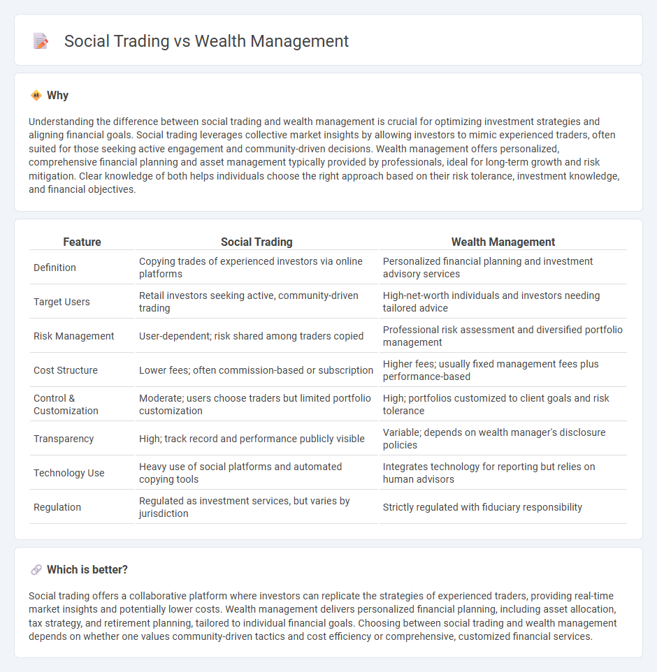 Social Trading vs Wealth Management in Banking
