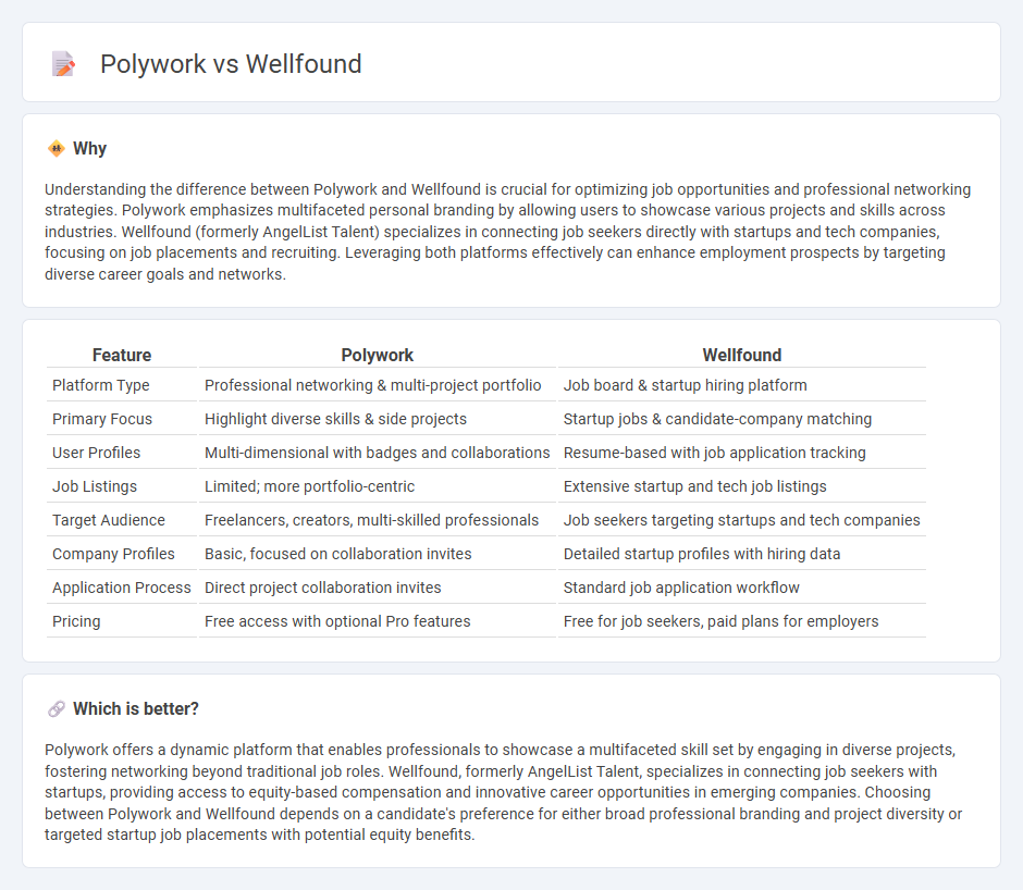 Polywork vs Wellfound in Employment