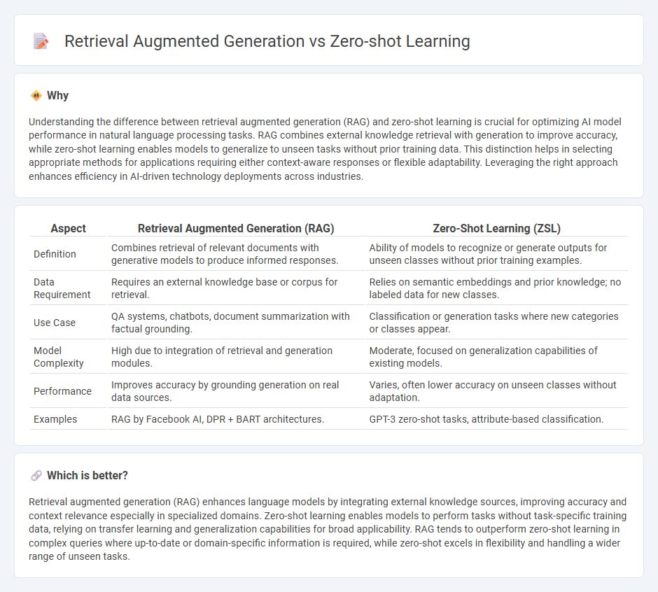 Retrieval Augmented Generation vs Zero-Shot Learning in Technology