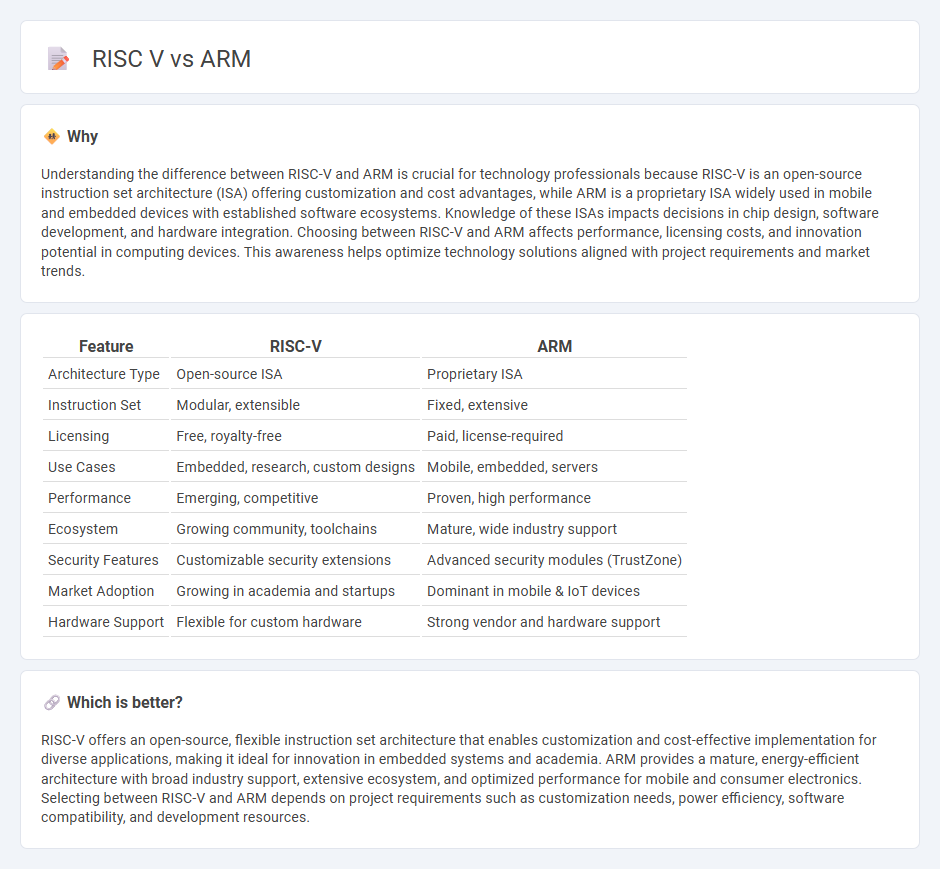Risc V vs Arm in Technology