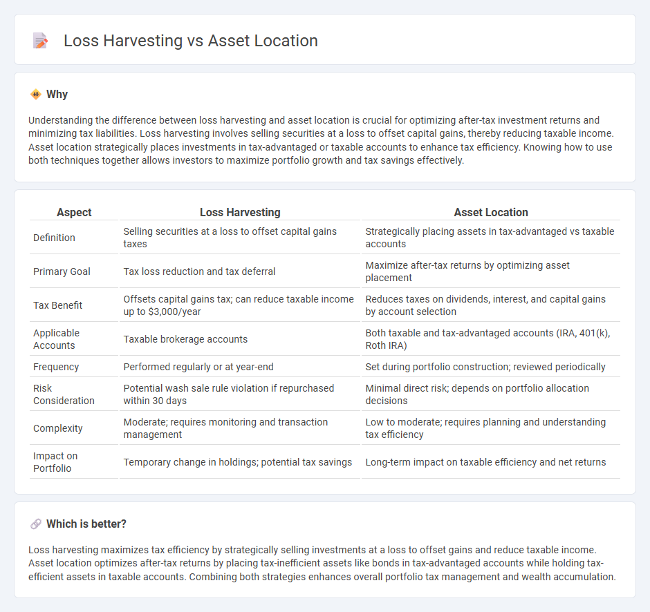 Loss Harvesting vs Asset Location in Finance