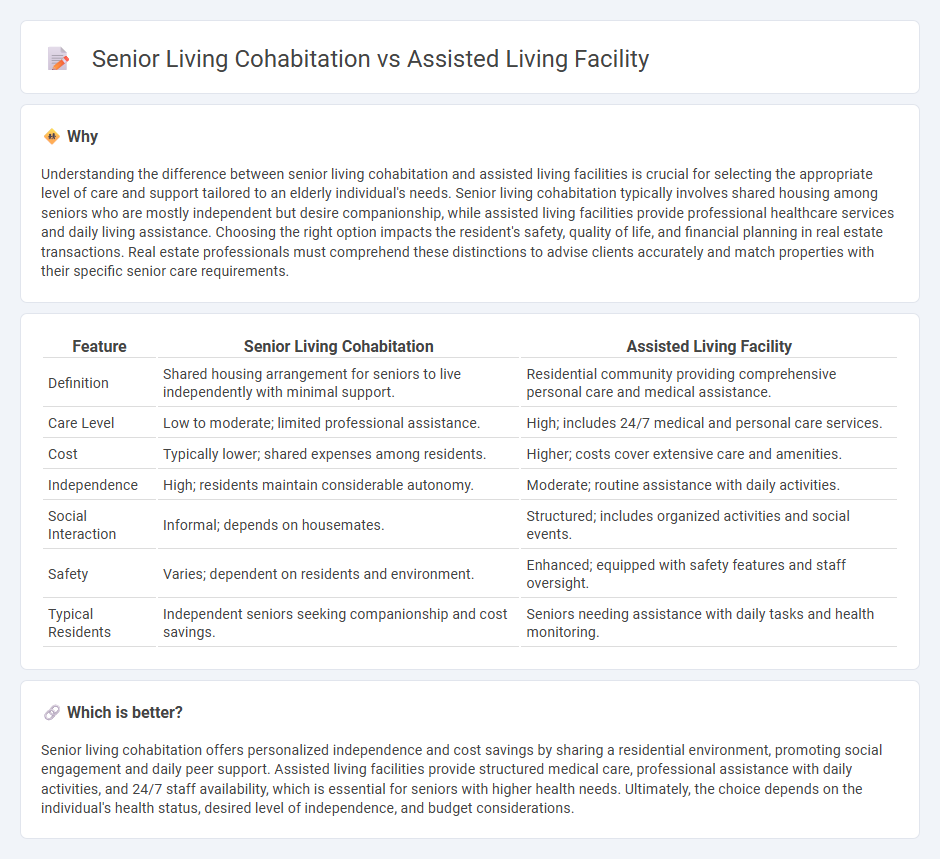 Senior Living Cohabitation vs Assisted Living Facility in Real Estate