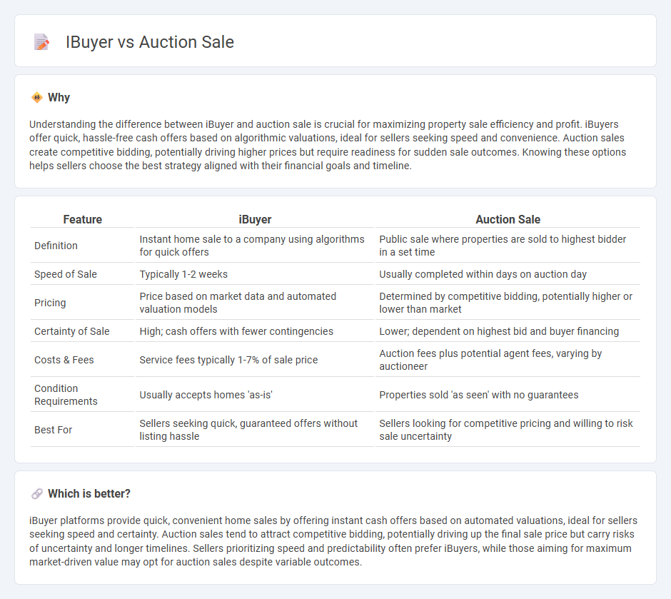 Ibuyer vs Auction Sale in Real Estate