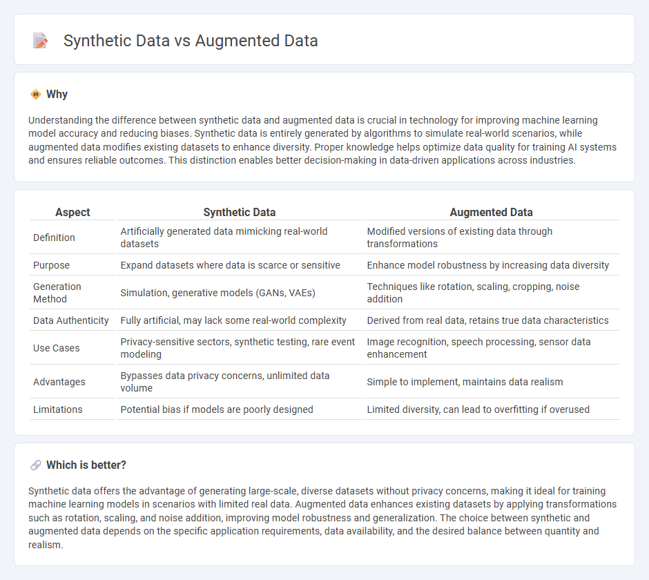Synthetic Data vs Augmented Data in Technology