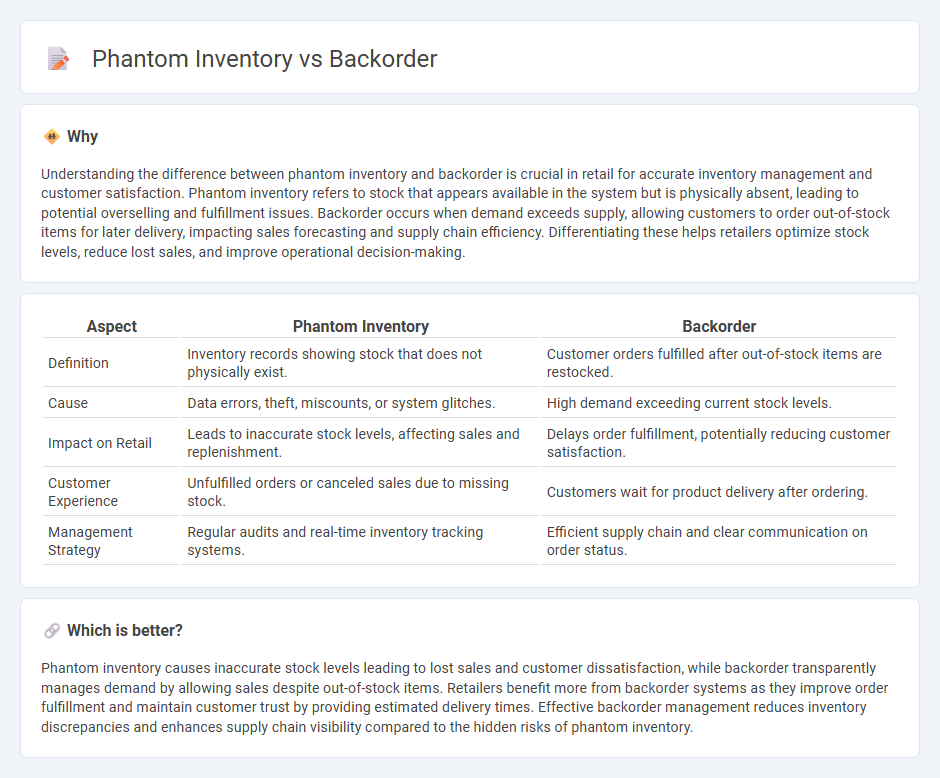 Phantom Inventory vs Backorder in Retail