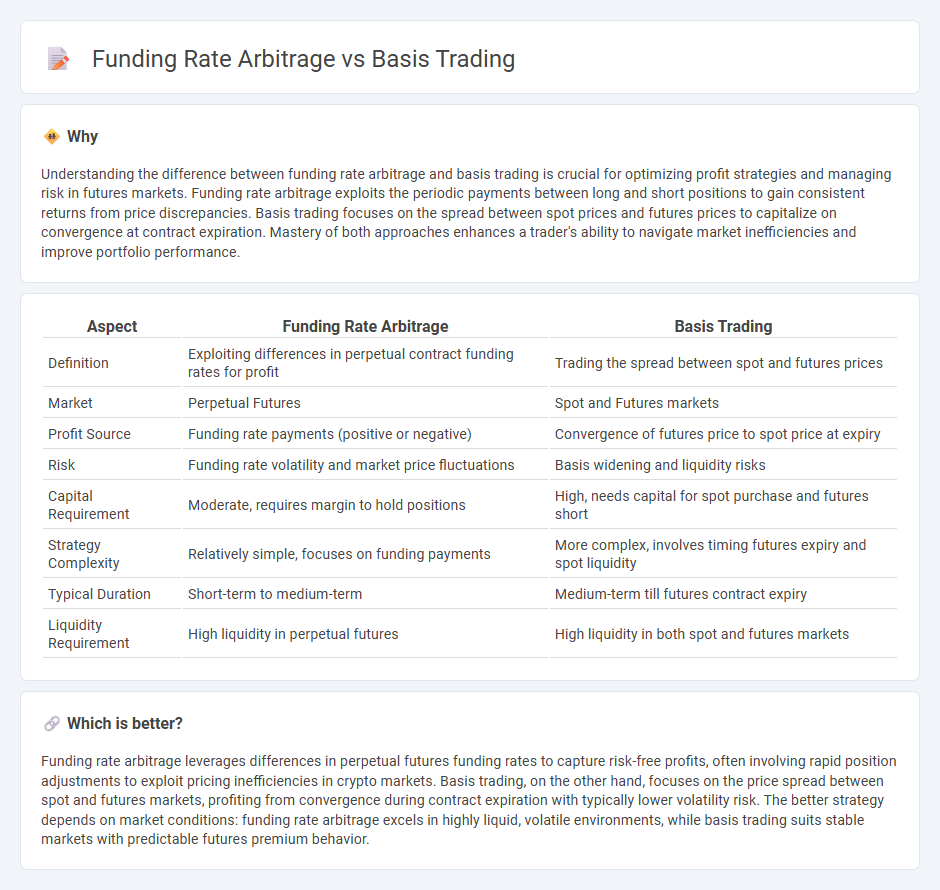 Funding Rate Arbitrage vs Basis Trading in Trading