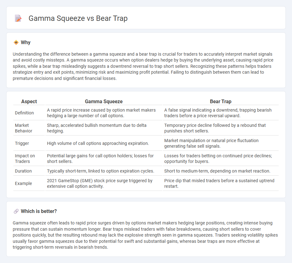 Gamma Squeeze vs Bear Trap in Trading