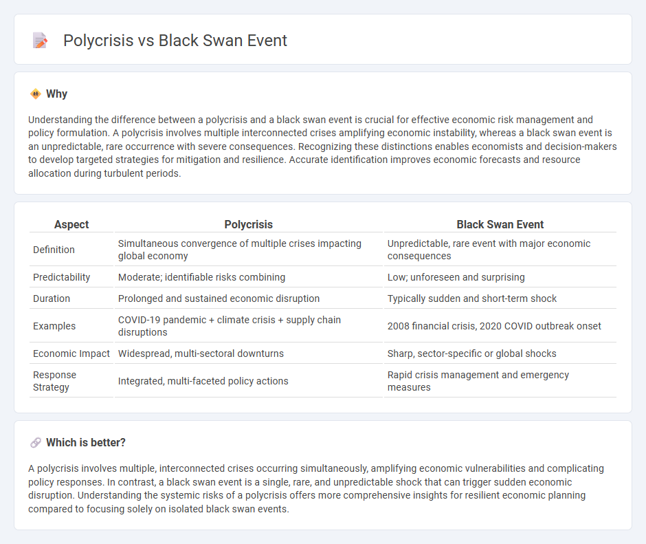 Polycrisis vs Black Swan Event in Economy