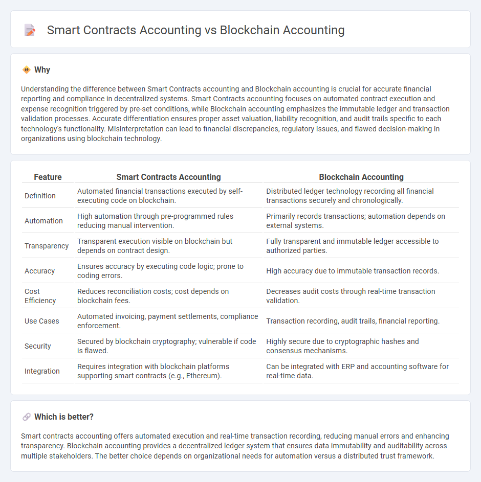 Smart Contracts Accounting vs Blockchain Accounting in Accounting