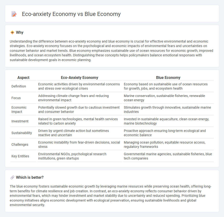 Eco-Anxiety Economy vs Blue Economy in Economy