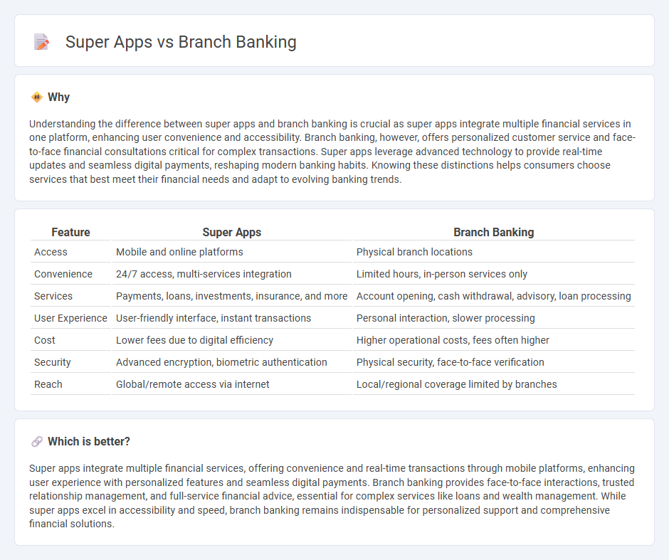 Super Apps vs Branch Banking in Banking