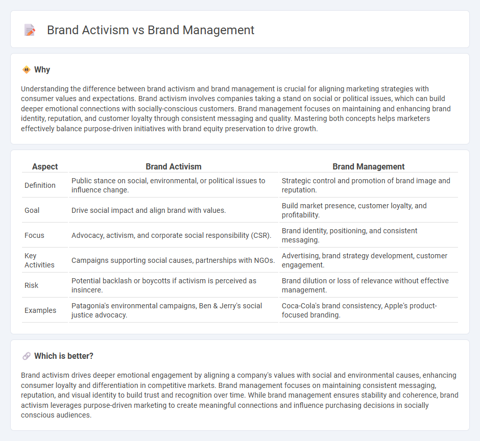 Brand Activism vs Brand Management in Marketing