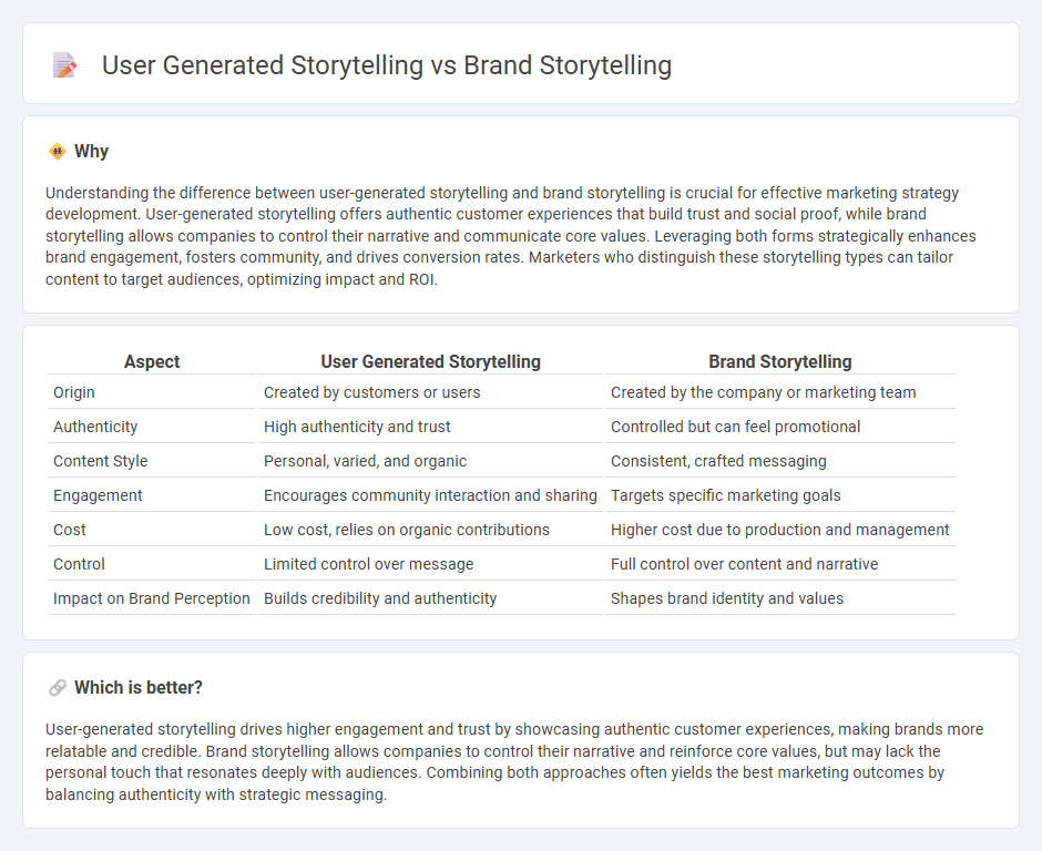 User Generated Storytelling vs Brand Storytelling in Marketing