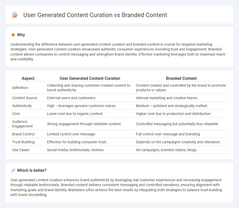 User Generated Content Curation vs Branded Content in Marketing