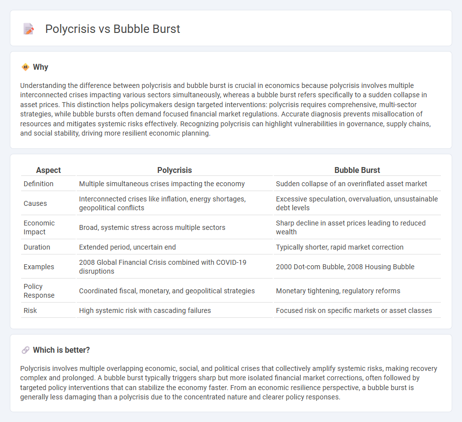 Polycrisis vs Bubble Burst in Economy