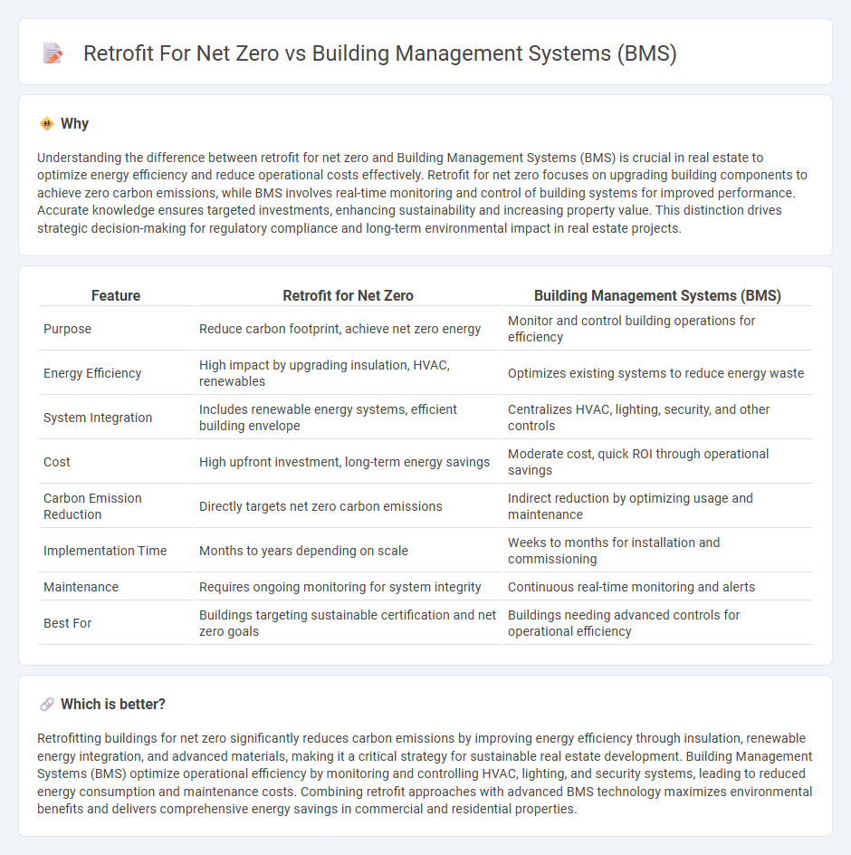 Retrofit For Net Zero vs Building Management Systems (Bms) in Real Estate