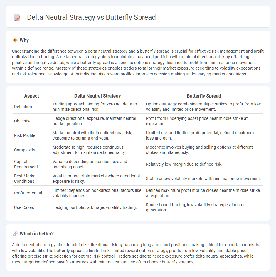 Delta Neutral Strategy vs Butterfly Spread in Trading