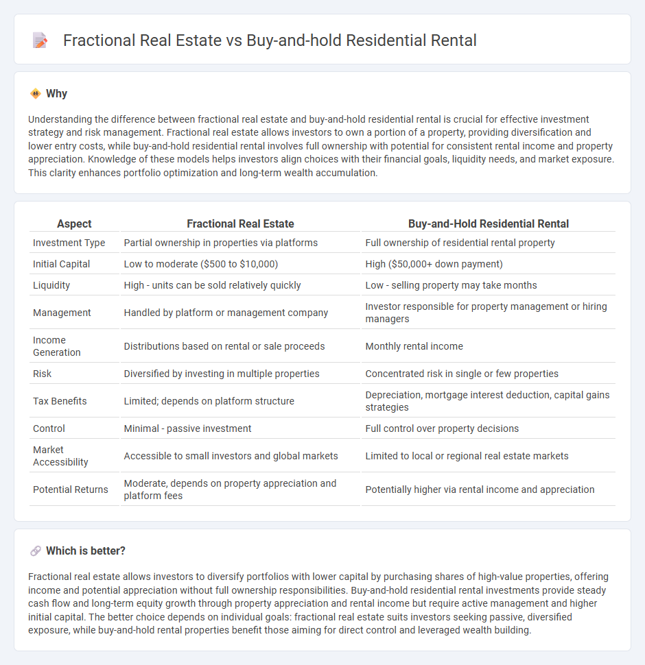 Fractional Real Estate vs Buy-And-Hold Residential Rental in Investment