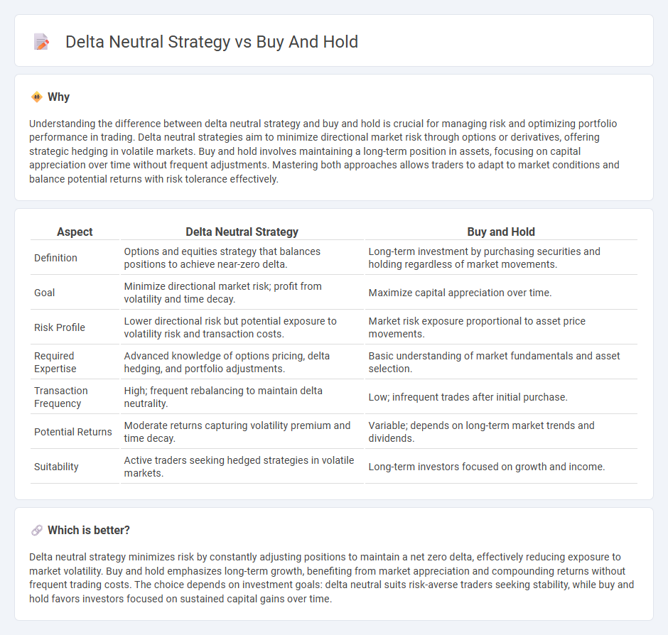 Delta Neutral Strategy vs Buy And Hold in Trading