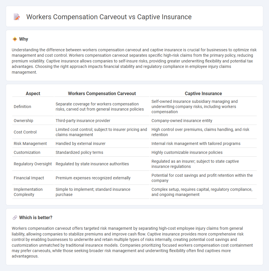Workers Compensation Carveout vs Captive Insurance in Insurance