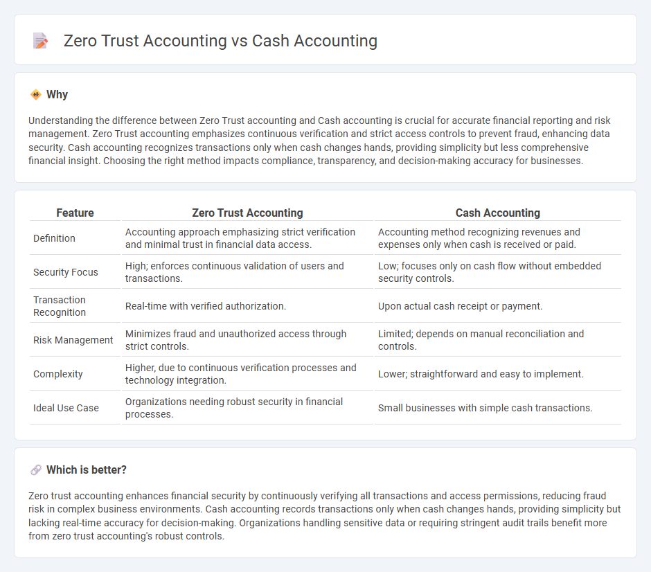 Zero Trust Accounting vs Cash Accounting in Accounting