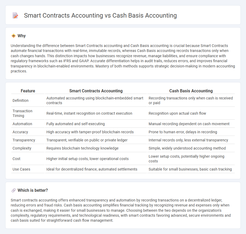 Smart Contracts Accounting vs Cash Basis Accounting in Accounting