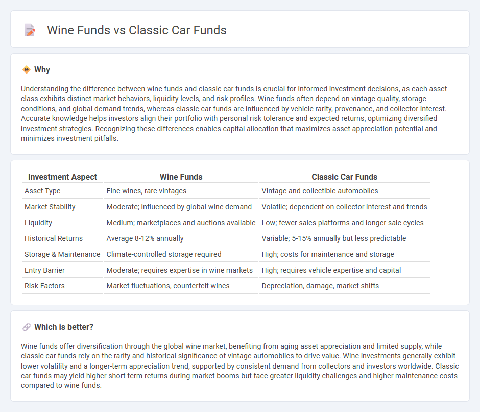 Wine Funds vs Classic Car Funds in Investment
