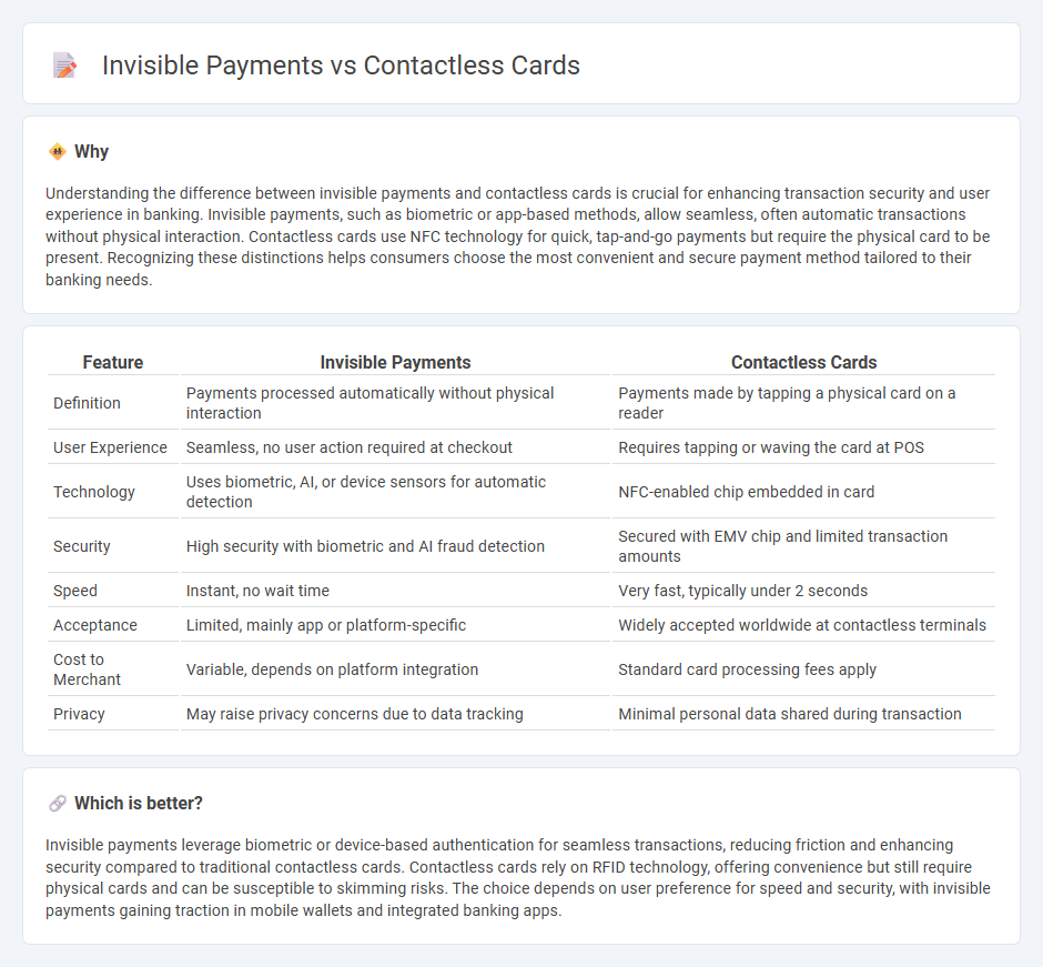 Invisible Payments vs Contactless Cards in Banking