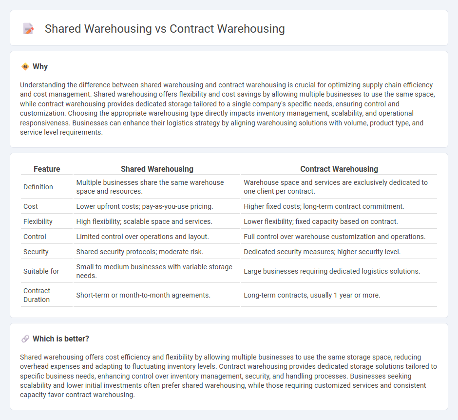 Shared Warehousing vs Contract Warehousing in Logistics