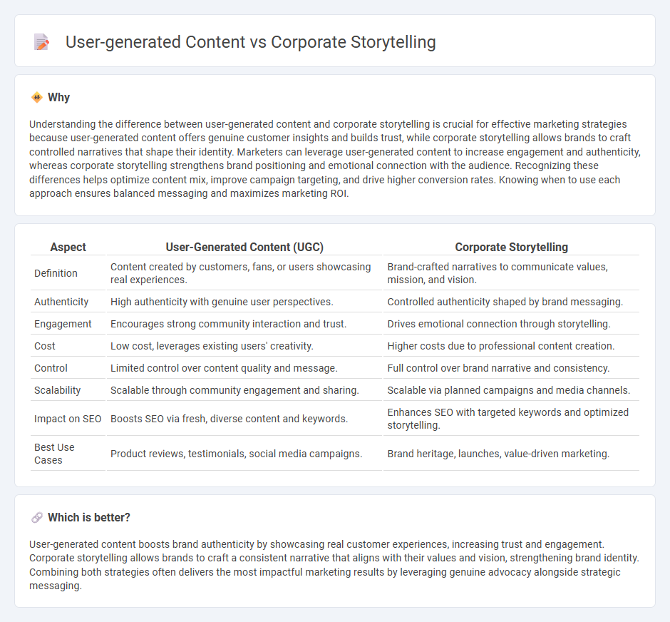 User-Generated Content vs Corporate Storytelling in Marketing