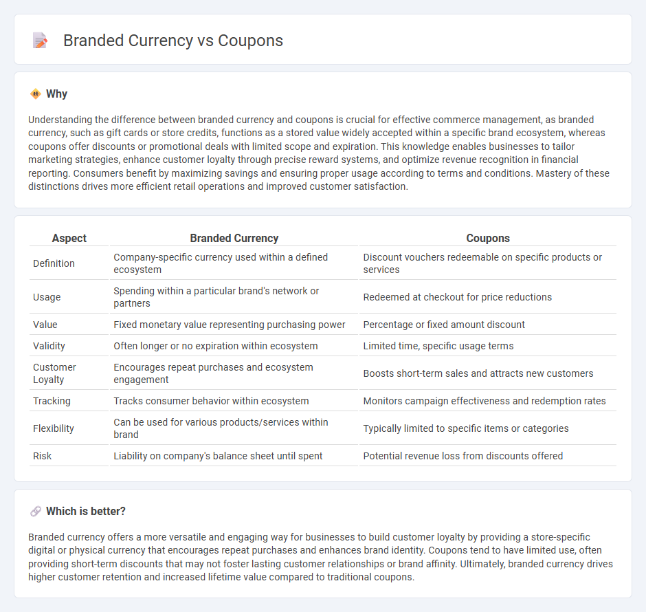 Branded Currency vs Coupons in Commerce