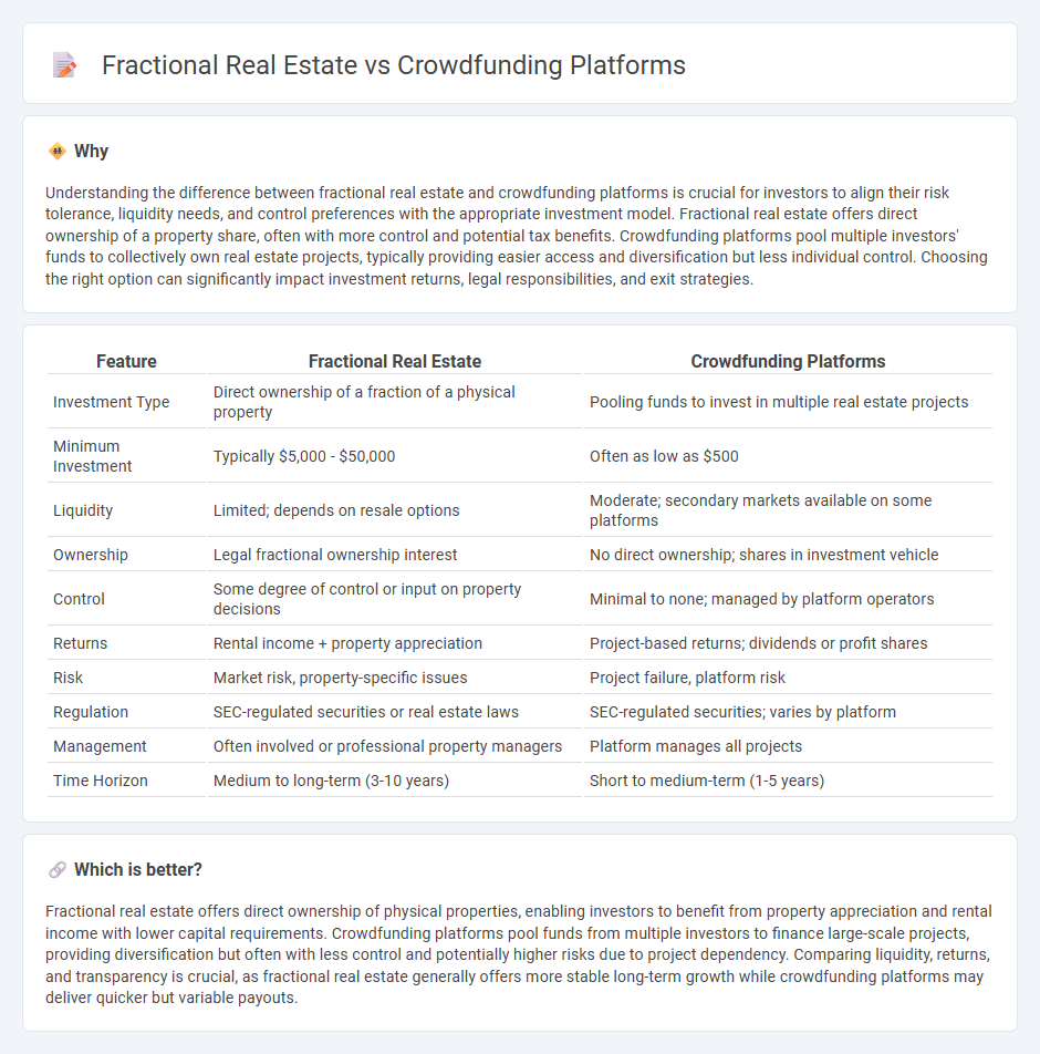 Fractional Real Estate vs Crowdfunding Platforms in Investment