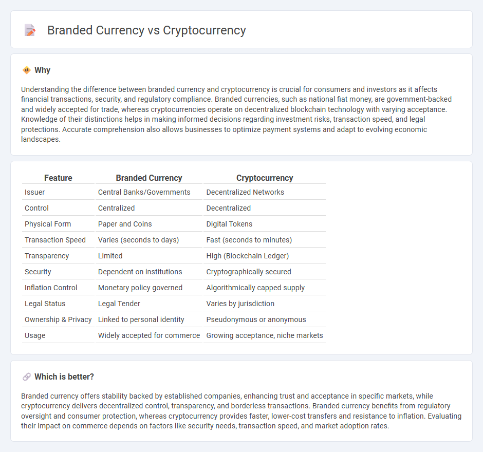 Branded Currency vs Cryptocurrency in Commerce