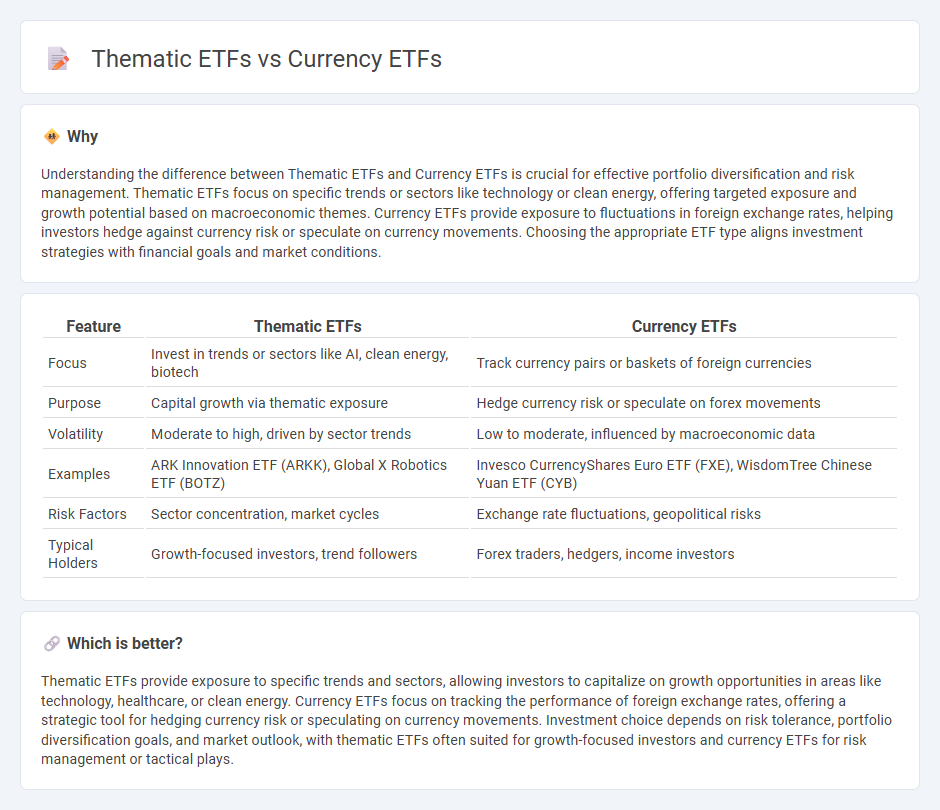Thematic Etfs vs Currency Etfs in Finance