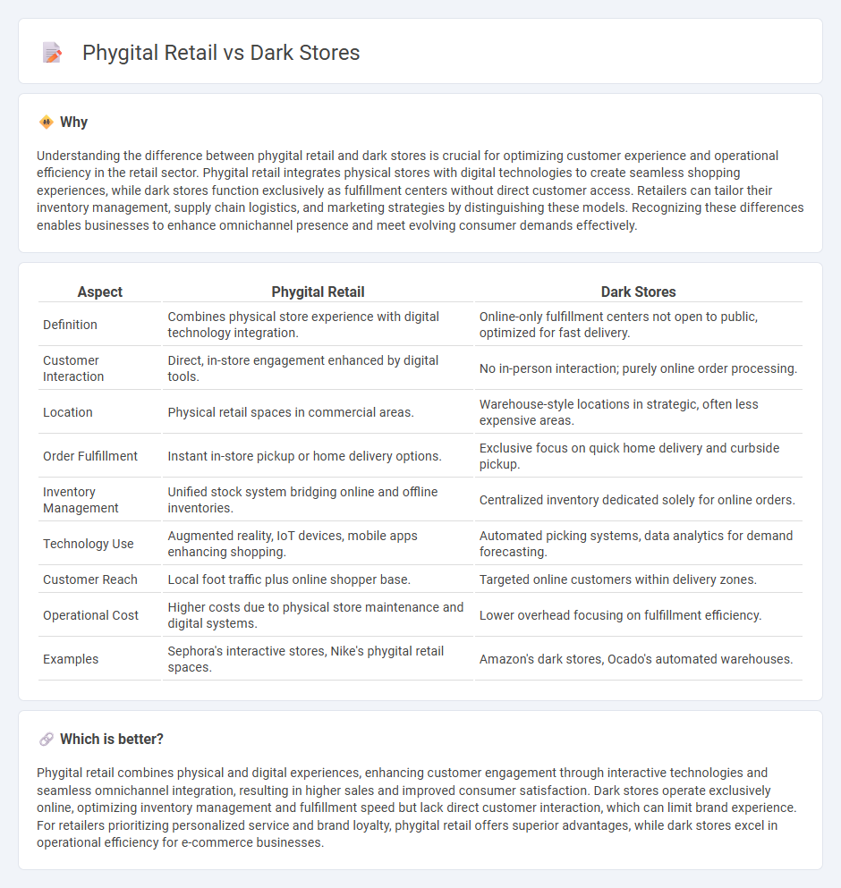 Phygital Retail vs Dark Stores in Retail