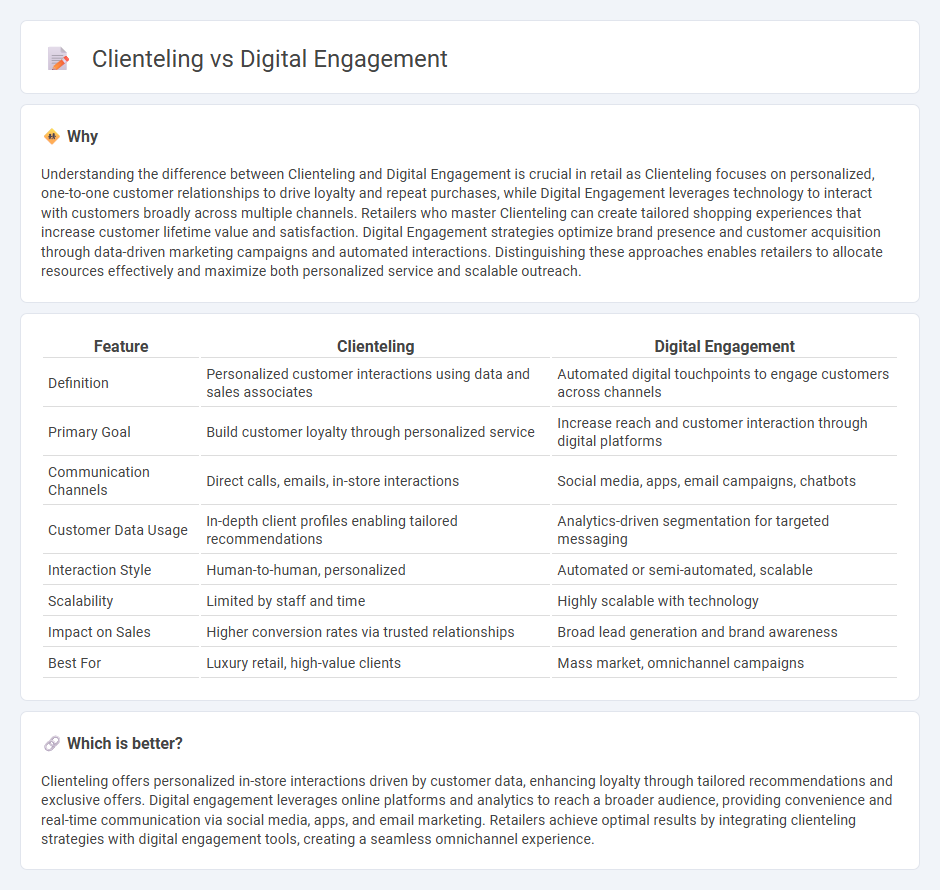 Clienteling vs Digital Engagement in Retail